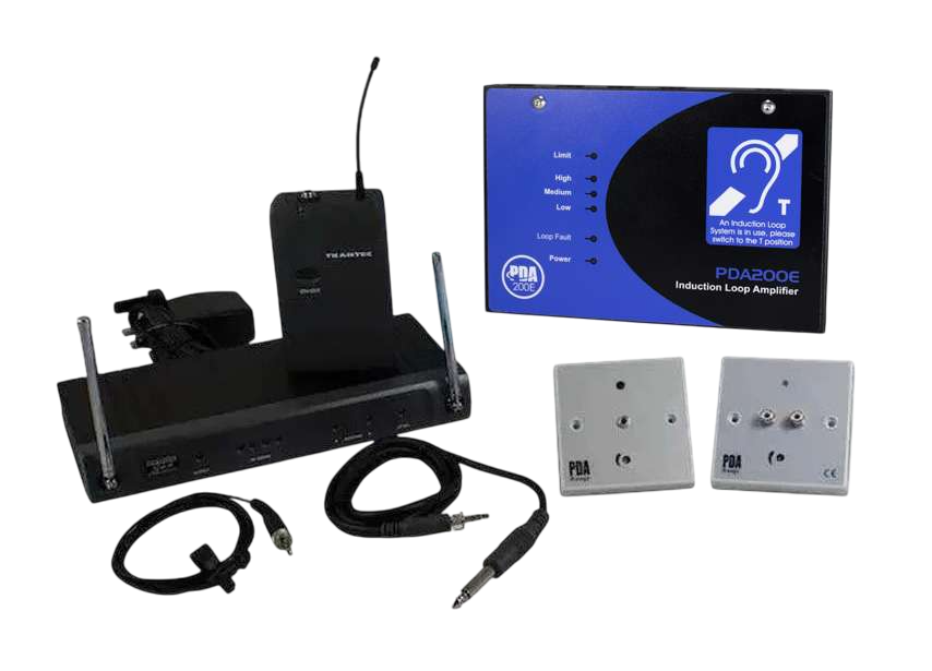 SigNET AKH1/L Health & Fitness Club Hearing Loop Kit (Lavalier Radio ...