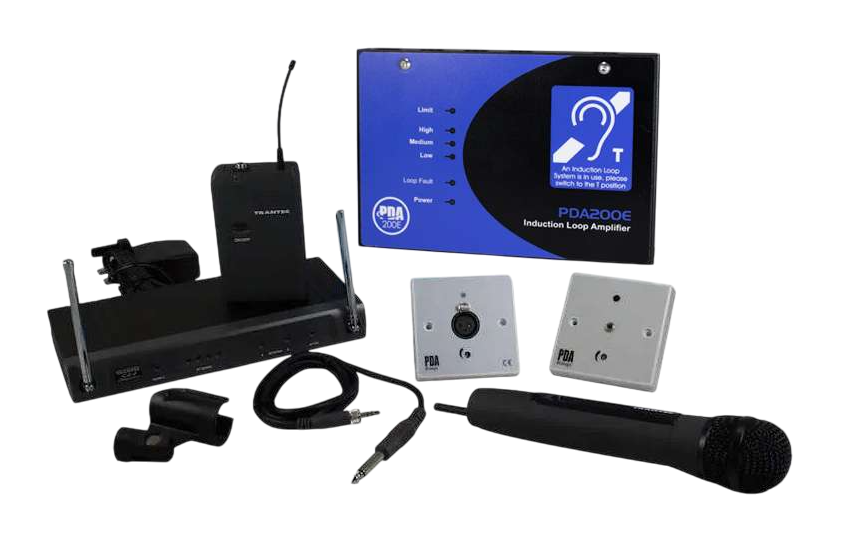 SigNET AKW2/H Place Of Worship Hearing Loop Kit (Handheld Radio Mic ...